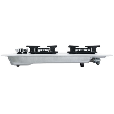 Варочная поверхность HOMSair HGG321WH, газовая, 2 конфорки, белая