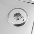 Варочная поверхность газовая HOMSair HGS433TGCS, 3 конфорки, серебристая 7884504