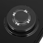 Варочная поверхность HOMSair HGE433TGCBK, газовая, 3 конфорки, чёрная - фото 51898159