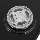 Варочная поверхность HOMSair HGE433TGCBK, газовая, 3 конфорки, чёрная - фото 51898160