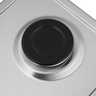 Варочная поверхность HOMSair HGS323GCS, газовая, 2 конфорки, серебристая 7884512