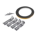 Варочная поверхность HOMSair HGS323GCS, газовая, 2 конфорки, серебристая 7884512