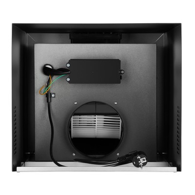 Вытяжка MAUNFELD Box Push 40, дизайнерская, 1000 м3/ч, 3 скорости, 40 см, чёрная