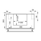 Вытяжка MAUNFELD Ouse Touch 60, телескопическая, 750 м3/ч, 3 скорости, 60 см, чёрная - Фото 8