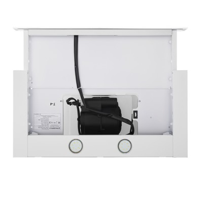 Вытяжка MAUNFELD Ouse Touch 60, телескопическая, 750 м3/ч, 3 скорости, 60 см, белая