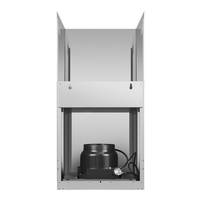 Вытяжка HOMSair PHLOX Push 40, телескопическая, 700 м3/ч, 3 скорости, 40 см, серебристая