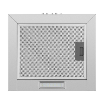 Вытяжка HOMSair PHLOX Push 40, телескопическая, 700 м3/ч, 3 скорости, 40 см, серебристая