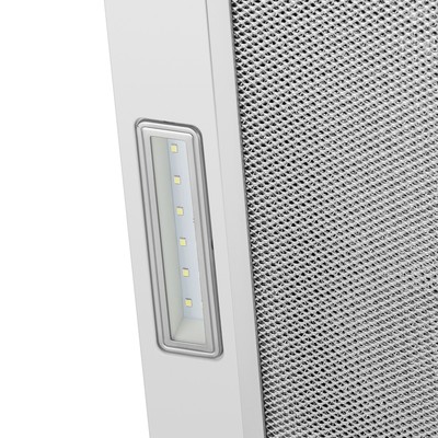 Вытяжка HOMSair PHLOX Push 40, телескопическая, 700 м3/ч, 3 скорости, 40 см, белая