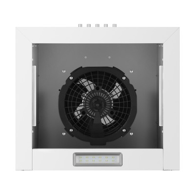 Вытяжка HOMSair PHLOX Push 40, телескопическая, 700 м3/ч, 3 скорости, 40 см, белая