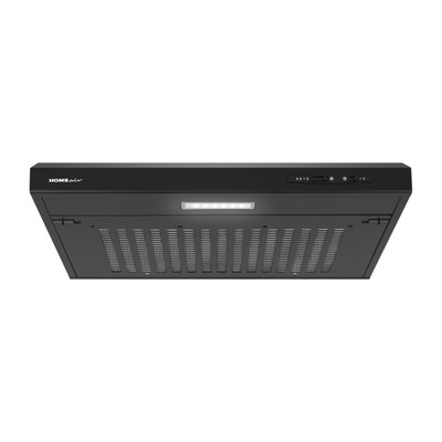 Вытяжка HOMSair HORIZONTAL 50, плоская, 420 м3/ч, 3 скорости, 50 см, чёрная
