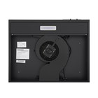 Вытяжка HOMSair HORIZONTAL 50, плоская, 420 м3/ч, 3 скорости, 50 см, чёрная - Фото 7