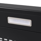 Вытяжка HOMSair HORIZONTAL 50, плоская, 420 м3/ч, 3 скорости, 50 см, чёрная - Фото 10