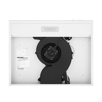 Вытяжка HOMSair HORIZONTAL 60, плоская, 420 м3/ч, 3 скорости, 60 см, белая
