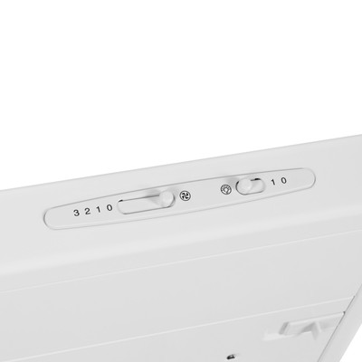 Вытяжка HOMSair HORIZONTAL 60, плоская, 420 м3/ч, 3 скорости, 60 см, белая