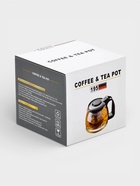 Заварочный чайник Доляна «Иллюзия», 700 мл, с металлическим ситом, стекло, чёрный - Фото 9