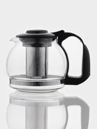 Заварочный чайник Доляна «Иллюзия», 1.25 л, с металлическим ситом, стекло, чёрный - Фото 1