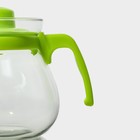 Чайник стеклянный заварочный Доляна «Лягушонок», 750 мл - Фото 4