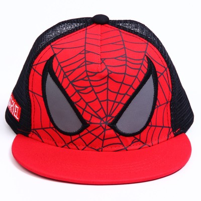 Кепка детская для мальчика с сеткой «Супергерой», размер 52-54