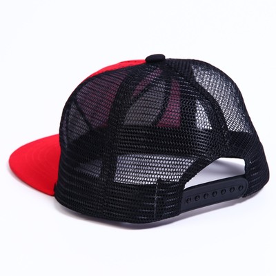 Кепка детская для мальчика с сеткой «Супергерой», размер 52-54