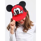 Кепка детская, красная, размер 48-53 «Микки Маус» - фото 38579301