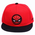 Кепка детская "Человек-паук", р-р 48-53, красная - фото 804840371