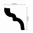 Плинтус потолочный S-40 35х35х2000мм (комплект 2 шт) - фото 21594092