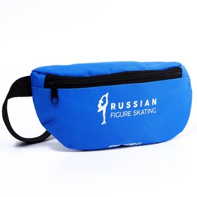 Сумка на пояс «Putin team», 32 x 8 x 15 cм, отд на молнии, синяя