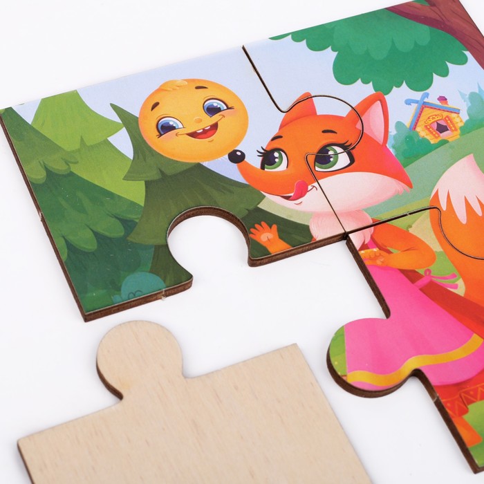 Пазлы 3 в 1 «Любимые сказки» 54252