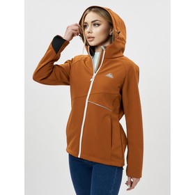 

Ветровка женская softshell коричневого цвета, размер 42
