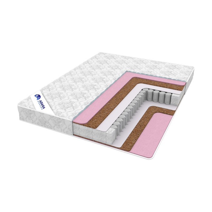 Матрас Adara Dreams Lite Cocos 10, размер 90x190 см, высота 19 см, чехол трикот