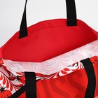 Сумка шоппер Putin team, 35 х 40 х 0.5 см, красная - фото 24351782