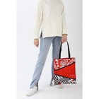 Сумка шоппер Putin team, 35 х 40 х 0.5 см, красная - фото 24351783