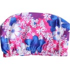 Шапочка для плавания Bradex, полиэстер, розово-синяя - фото 9814981