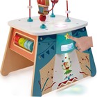 Игрушка-лабиринт Hape «Куб» «Цирк» для детей - Фото 4