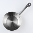 Сковорода «Общепит», d=20 см, толщина корпуса 0,6 мм, дно 3,5 мм, с теплораспределительным слоем, индукция - фото 4352365