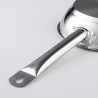 Сковорода Катунь «Общепит», d=20 см, толщина корпуса 0.6 мм, дно 3.5 мм, капсульное дно, индукция, нержавеющая сталь - Фото 4