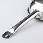 Сковорода Катунь «Общепит», d=22 см, толщина корпуса 0.6 мм, дно 3.5 мм, капсульное дно, индукция, нержавеющая сталь - Фото 4