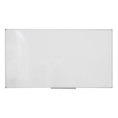 УЦЕНКА Доска магнитно-маркерная 100×180 см, Calligrata СТАНДАРТ, в алюминиевой рамке, с полочкой