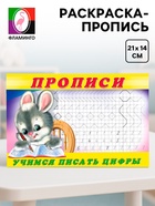 Прописи «Учимся писать цифры» - Фото 1