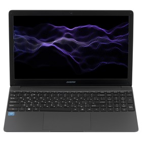 Ноутбук Digma EVE 15 P417, 15.5", J3710, 4Гб, SSD 128 Гб, HD 405, Win10, Wi-Fi, BT, серый