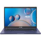 Ноутбук Asus X415JF-EK155T, 14", Pentium 6805, 4Гб, SSD 256 Гб, Win10, Wi-Fi, BT, синий - фото 51301187