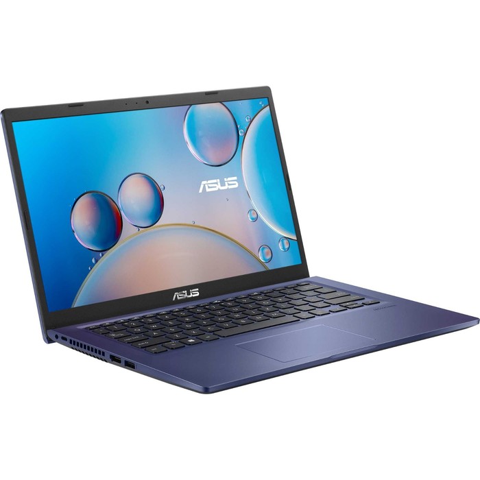 Ноутбук Asus X415JF-EK155T, 14", Pentium 6805, 4Гб, SSD 256 Гб, Win10, Wi-Fi, BT, синий - фото 51301189