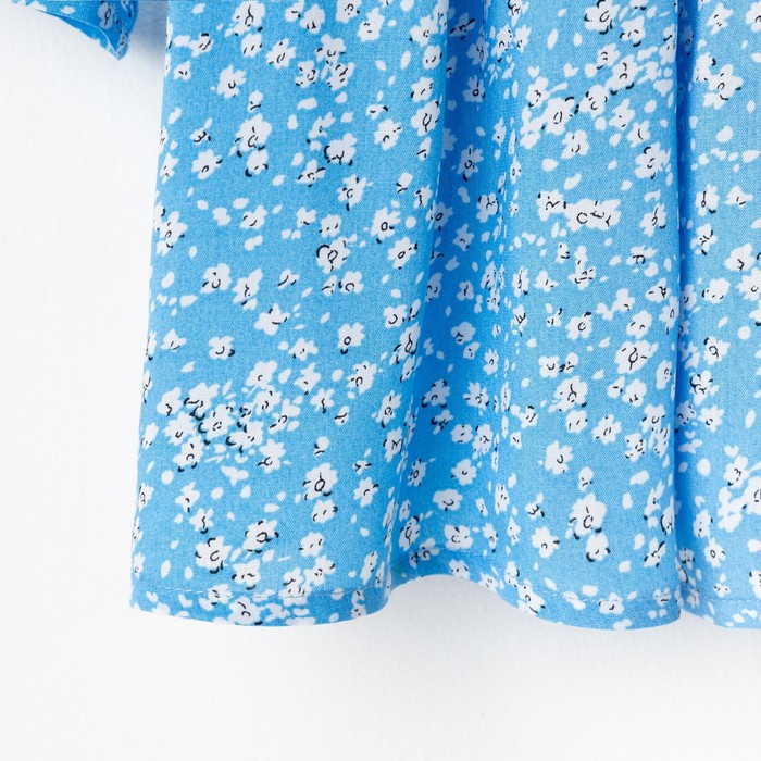 Платье для девочки MINAKU цвет голубой, рост 104 - фото 1907444341