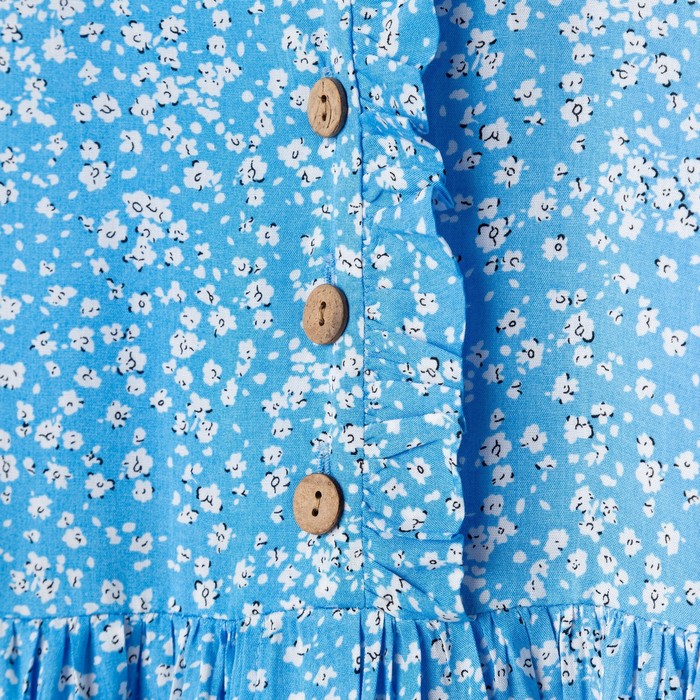 Платье для девочки MINAKU цвет голубой, рост 104 - фото 1907444342