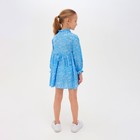 Платье для девочки MINAKU цвет голубой, рост 122 - Фото 3