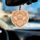 Подвеска автомобильная Grand Caratt Медведь, дерево, войлок - Фото 4