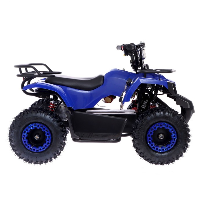 Квадроцикл электрический ATV M6 - 800W, цвет синий - фото 1907444481