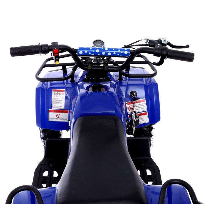 Квадроцикл электрический ATV M6 - 800W, цвет синий - фото 1907444484