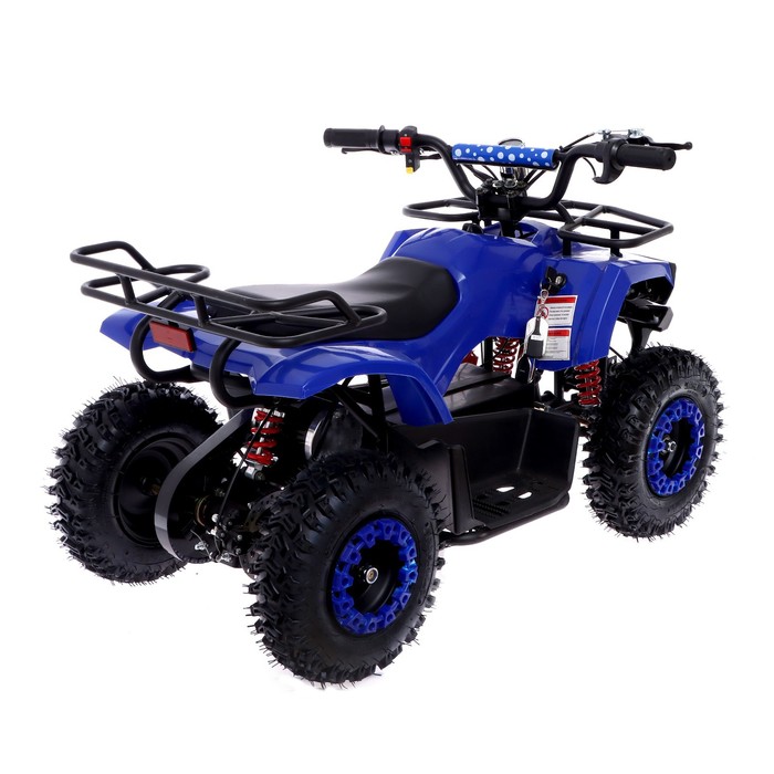 Квадроцикл электрический ATV M6 - 800W, цвет синий - фото 1907444485
