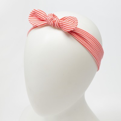 Повязка для девочки, размер 48-49, коралл